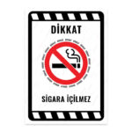 UL2292 - Sigara İçilmez İkaz ve Uyarı Levhası