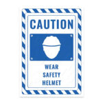 UL2310-ENG - Güvenlik Kaskı Tak İkaz ve Uyarı Levhası