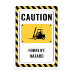 UL2331-ENG - Forklift Tehlikesi İkaz ve Uyarı Levhası