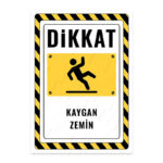 UL2334 - Kaygan Zemin İkaz ve Uyarı Levhası