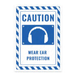 UL2362-ENG - Kulak Koruyucu Tak İkaz ve Uyarı Levhası