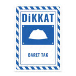 UL2363 - Baret Tak İkaz ve Uyarı Levhası