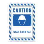 UL2365-ENG - Baret Tak İkaz ve Uyarı Levhası