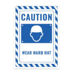 UL2372-ENG - Baret Tak İkaz ve Uyarı Levhası