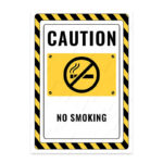 UL2386-ENG - Sigara İçmek Yasaktır İkaz ve Uyarı Levhası