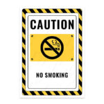 UL2388-ENG - Sigara İçmek Yasaktır İkaz ve Uyarı Levhası