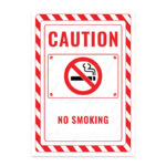 UL2389-ENG - Sigara İçmek Yasaktır İkaz ve Uyarı Levhası