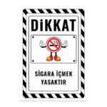 UL2424 - Sigara İçmek Yasaktır İkaz ve Uyarı Levhası
