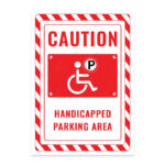 UL2453-ENG - Engelli Park Alanı İkaz ve Uyarı Levhası