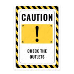 UL2619-ENG - Prizleri Kontrol Et İkaz ve Uyarı Levhası