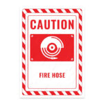 UL2681-ENG - Yangın Hortumu İkaz ve Uyarı Levhası
