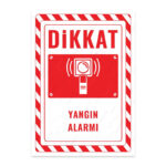 UL2685 - Yangın Alarmı İkaz ve Uyarı Levhası