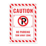 UL2706-ENG - Park Yasaktır Çekici Çağırılır İkaz ve Uyarı Levhası