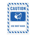 UL2754-ENG - Toz Maskesi Kullan İkaz ve Uyarı Levhası