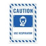 UL2756-ENG - Solunum Cihazı Kullan İkaz ve Uyarı Levhası