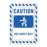 UL2835-ENG - Emniyet Kemeri Kullan İkaz ve Uyarı Levhası