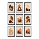 PA6S1054 - İslami Koleksiyon Dokuzlu Set Poster