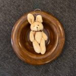 A1002 - Tavşan Büyük Boy Peluş Anahtarlık (15cm)