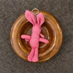 A1006 - Tavşan Büyük Boy Peluş Anahtarlık (16cm)