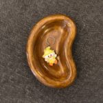 A1030 - Sevimli Ördek Sarı Silikon Anahtarlık (5cm)