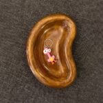 A1033 - Pörtlek Göz Sevimli Hayvanlar Yumuşak Doku Silikon Anahtarlık (5cm)