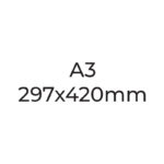 A3 (297x420mm)