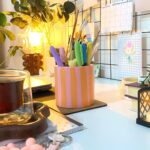 DK1004 - Desenli Pinterest Dekoratif Kalemlik