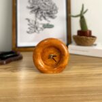 DMS1002 - Ahşap Rengi Dekoratif Masa Saati