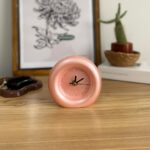 DMS1004 - Pembe İnci Dekoratif Masa Saati