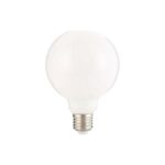 DRL1006 - 9W 1050lm Gün Işığı Opal Beyaz G95 Dekoratif Ampul (8,5x10,5cm)