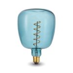 DRL1010 - 4W 110lm Sarı Işık Mavi Dekoratif Rustik Ampul (14x21cm)