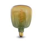 DRL1013 - 4W 280lm Sarı Işık Sarı-Yeşil Geçişli Dekoratif Rustik Ampul (14x21cm)