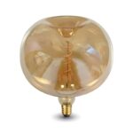 DRL1014 - 4W 320lm Sarı Işık Amber Dekoratif Rustik Ampul (19x23cm)