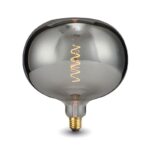 DRL1015 - 4W 140lm Sarı Işık Duman Rengi Dekoratif Rustik Ampul (19x23cm)