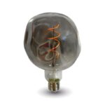 DRL1020 - 4W 140lm Sarı Işık Duman Rengi Dekoratif Rustik Ampul (15x21,5cm)