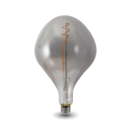 DRL1023 - 4W 120lm Sarı Işık Duman Rengi Dekoratif Rustik Ampul (16,5x27,5)