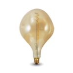 DRL1024 - 4W 350lm Sarı Işık Amber Dekoratif Rustik Ampul (16,5x27,5cm)