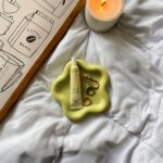 DST1002 - Yeşil Çiçek Şeklinde Dekoratif Sunum Tabağı