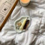 DST1007 - Açık Mavi Asimetrik Dekoratif Sunum Tabağı