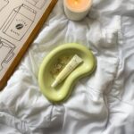 DST1014 - Yeşil Badem Şeklinde Dekoratif Sunum Tabağı