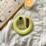 DST1015 - Yeşil Yuvarlak Dekoratif Sunum Tabağı