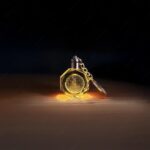 A1043 - Dünya Işıklı Renk Değiştiren Kristal Anahtarlık (3cm)