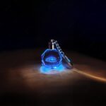 A1046 - Galaksi Işıklı Renk Değiştiren Kristal Anahtarlık (3cm)