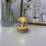 ICK1001 - Aya Uzanan Merdiven Işıklı Cam Küre Lamba