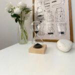 KS1002 - Ahşap Tabanlı Manyetik Kum Saati