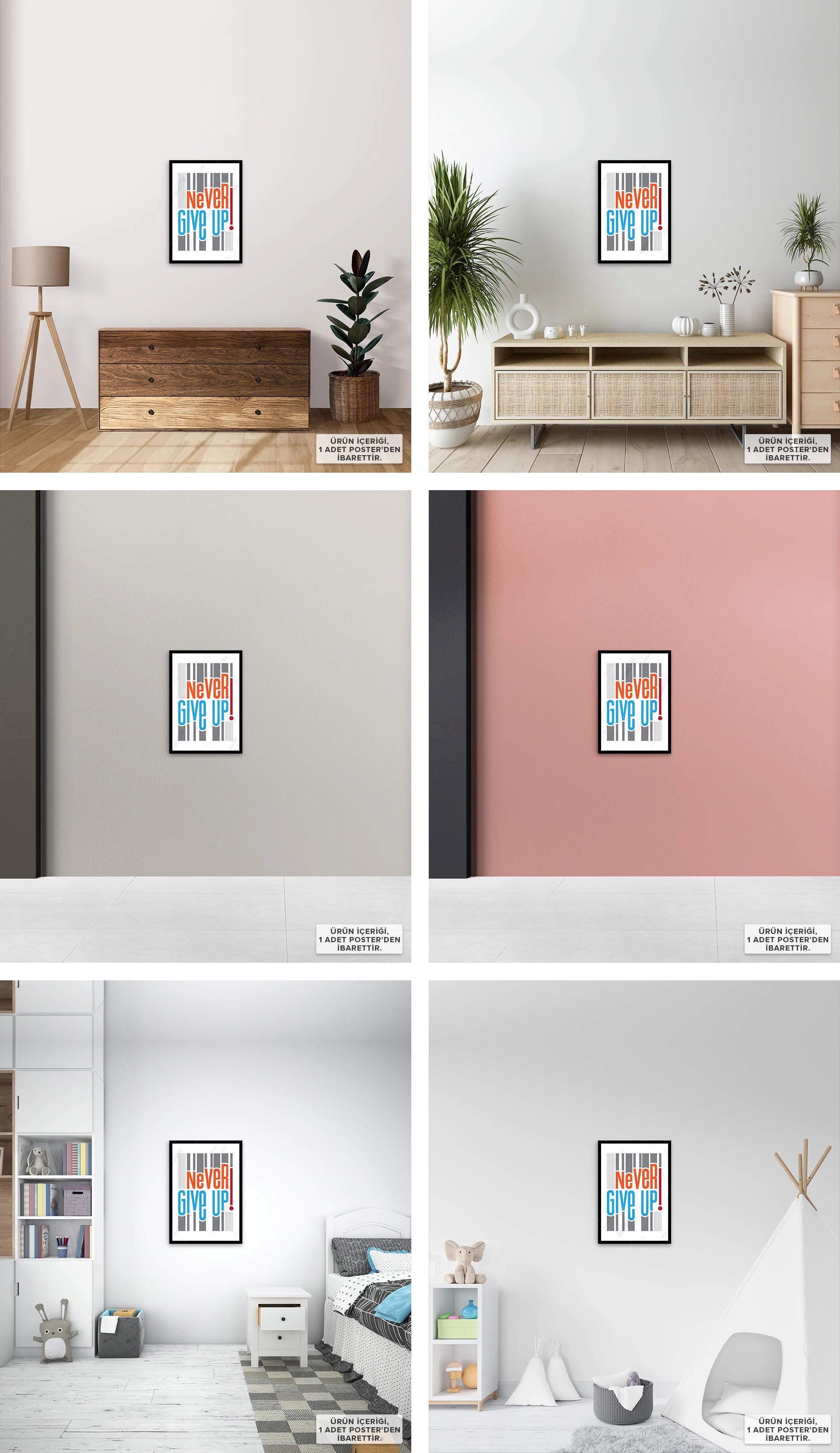 PA4T1044 - İngilizce Yazılı Poster